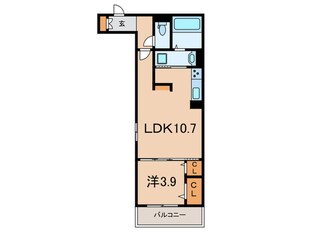 アンベリールの物件間取画像